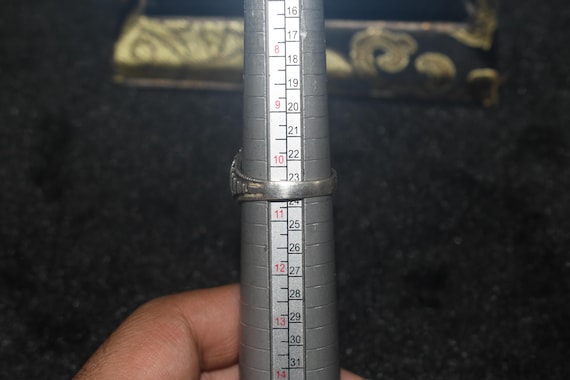 Antique Old Rare Islamic Solid Silver Signet Ring… - image 4