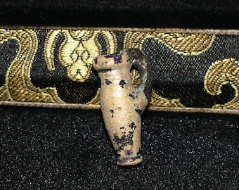 ローマのガラス瓶（西暦 1 世紀～ 4 世紀） | 9.5 cm (3.74 インチ