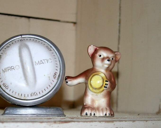 Vintage White Mirromatic Minute Kitchen Timer Etsy