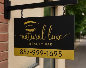 Customizable Double Sided Blade Sign | Shop & Storefront Signage