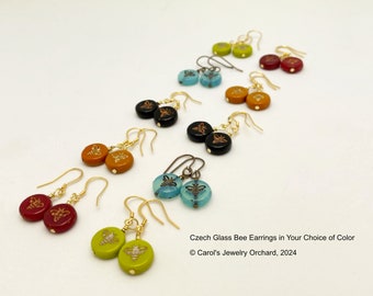 EASTER SALE on Handmade Earrings. Choose brightly colored Czech glass earrings w/ nature themes for a unique, non-candy gift. More in menu.