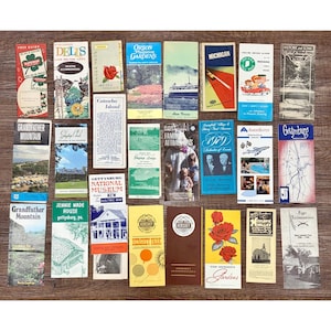 Vintage Travel Brochure - Etsy