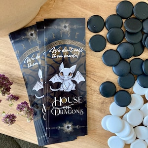 We Don&#39;t Call Them Beasts - House of Dragons (The Emberstone Trilogy Book One) Double-sided Bookmark