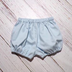 Basic Light Blue Pique Bloomers