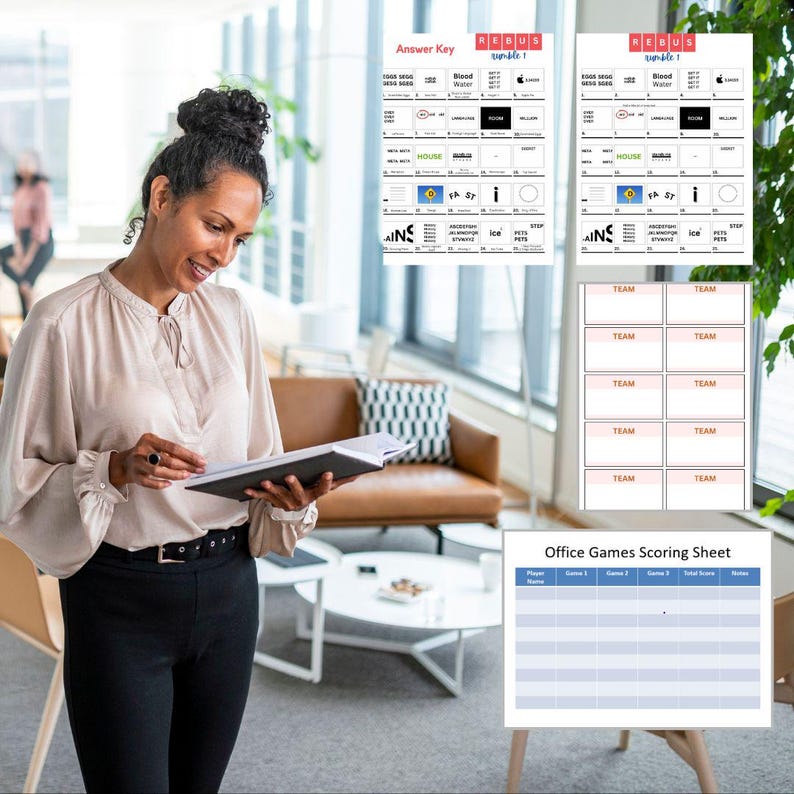 Rebus Rumble Complete Collection – Printable & Editable Puzzle Game ...
