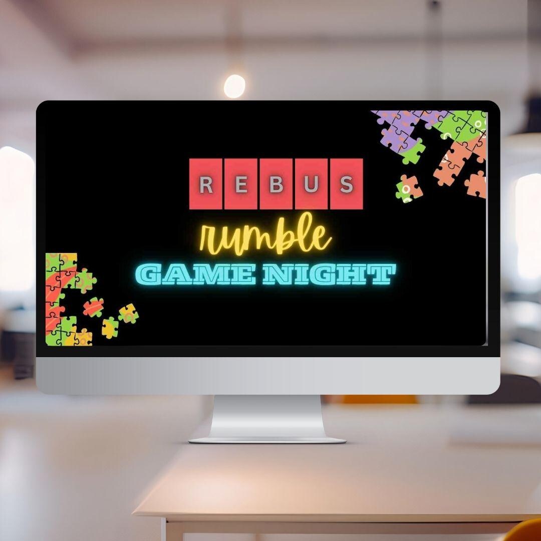 Rebus Rumble Puzzle Powerpoint Games 1 | Family Office Holiday Virtual ...