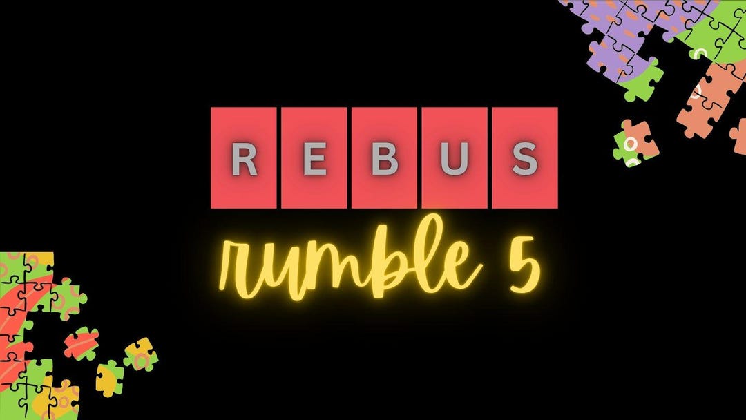 Rebus Rumble Puzzle Powerpoint Games 5 | Family Office Holiday Virtual ...