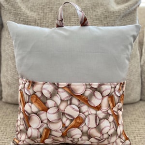 Baseball Book Pillow