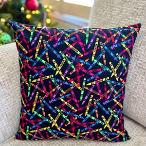 Crayon Pillow