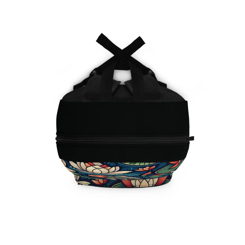 Print Pattern Koi Fish Backpack main image 1