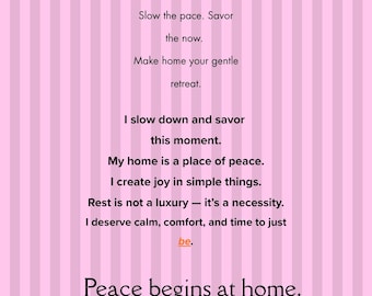 12 Printable Vintage Floral Quote Wall Art | Cozy Homebody|Flower Art Print (Digital Download)