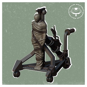 Cart - Atomic Unity Collection (Vermilion Miniatures) 32mm Proxy mini for Wargames IE: Fallout, Grimdark, OPR, Stargrave, etc...