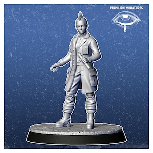 Doctor Woman - Life Guards Collection (Vermilion Miniatures) 32mm Proxy mini for Wargames: Fallout, TNT | (DotW)