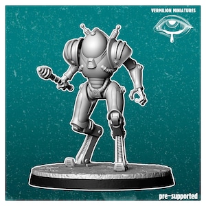 Alien Aggressor - Space Invaders Collection (Vermilion Miniatures) 32mm mini for Skirmish & Wargames IE: Fallout, Grimdark, OPR, Stargrave