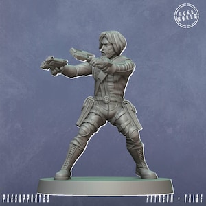 Male Vaulter 5 (Nuke World) 32mm scale | Proxy mini for Wargames IE: Fallout, Grimdark | Retro Scifi