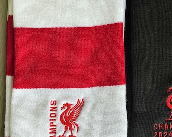 LFC 24/25 Champions Scarf | Liverpool Parade 25 | Premier League Winners | Scarf | Accessories | Gift