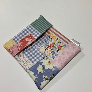 Sandwich Bag Snack Bag Fold Over Top Patchwork