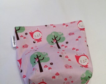 Snack/Sandwich Bag With Gusset Bottom - Little Red Riding Hood