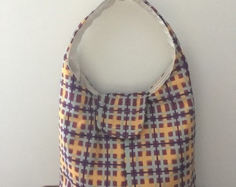 Insulated Lunch Bag - Fall Plaid