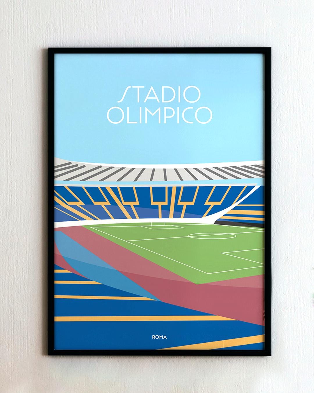 Kit Stadio Vintage AS Roma – Collection Du Vrai Tifoso – Gadgets Historiques