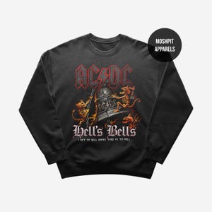 Buy AC DC Sweatshirt Unisex Metal Rock ACDC Child & Adult Online ...