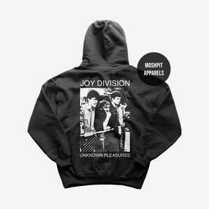 Joy Division Hoodie Rock Music Hoodie Love Will Tear Us Disorder Transmission Joy Division Merch Hooded Sweatshirt Etsy