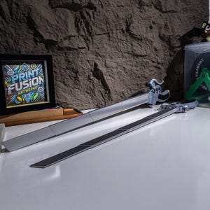 Anti Titan Sword Replica Dual-Wield FDM 3D Printed Prop Sword Decor Toy PLA Perfect for Fans Cosplay Perfect Gamer Gift Swords Props Toy image 6