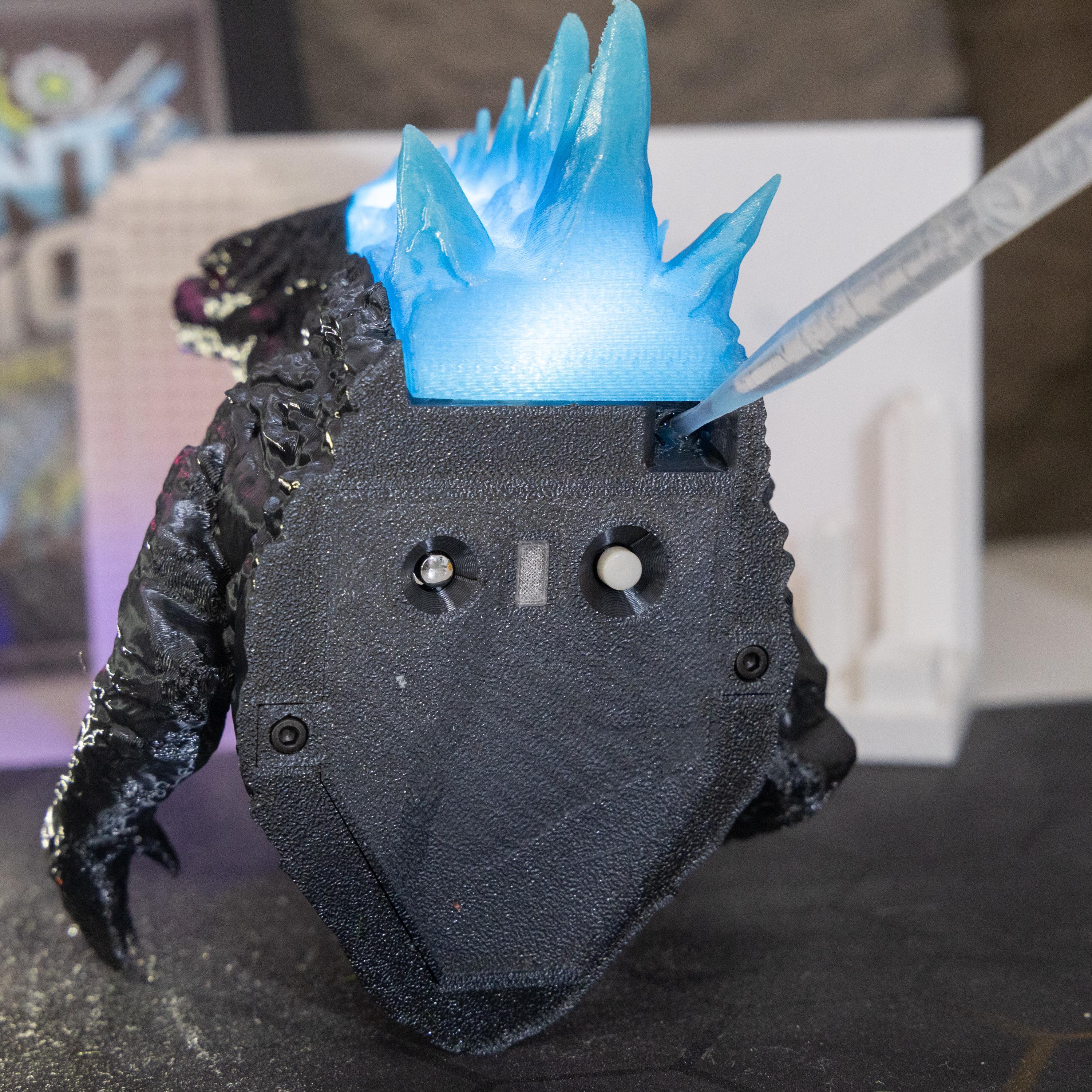 Godzilla Humidifier Atomic Breath Effect Magnet Built-in Battery ...