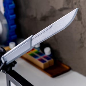 Dishonored Corvo's Folding Sword Props Toy Blade 3D Printed Replica Cosplay Handmade Prop Sword Custom Accessory Perfect Gamer Gift for Him image 9