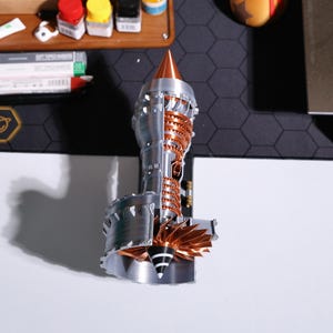 Desktop aircraft engine model; motorized, realistic 3D-printed turbofan for aviation decor; jet engine Christmas ornament for collectors; detailed and eco-friendly; aviation gift for enthusiasts; unique turbine engine model, sustainable construction