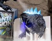 Godzilla Humidifier Magnet Built-in Battery Dynamic Light Game Room Decor, Birthday Holiday Gift for MU Fans Valentine&#39;s Day & Anniversaries
