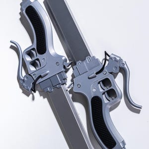 Anti Titan Sword Replica Dual-Wield FDM 3D Printed Prop Sword Decor Toy PLA Perfect for Fans Cosplay Perfect Gamer Gift Swords Props Toy image 8