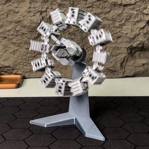 Interstellar Endurance 3D Printed Model, Space Exploration Display Piece for Movie Fans, Unique Holiday Space Lover Gift Rangers and Landers image 7