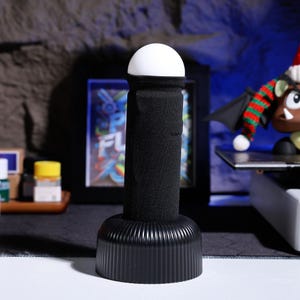 Rechargeable night light for a cozy ambiance, perfect for game rooms, bedrooms, or nurseries. Unique soft glow LED design ideal for relaxation, creating a calming atmosphere, and modern home decor.