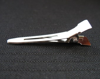 250 Single prong ALLIGATOR CLIPS for Hair Bows and Clippies