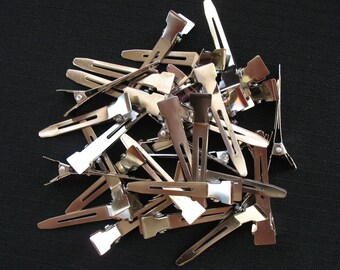 500 Single prong ALLIGATOR CLIPS for Hair Bows and Clippies
