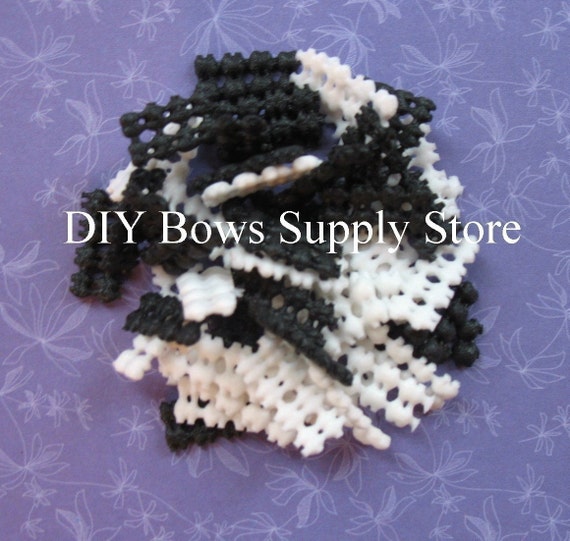 50 White Non Slip Grip Liners for Alligator clip Hair Clips barrette