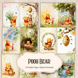 Pooh Junk-dagboekkit | Honderd hectare bos (digitale download)
