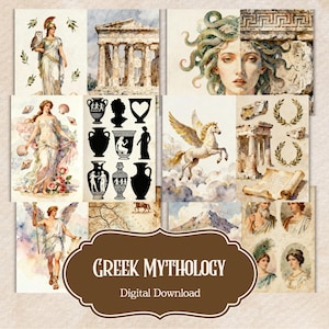 Diario di mitologia greca / Dei antichi (download digitale JPG)