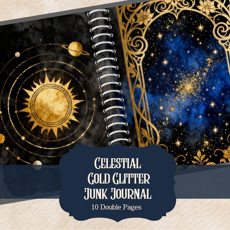 Celestial Junk Journal | Astrology and Zodiac | Moon and Stars Pages ...