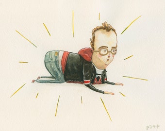 Radiante Keith Haring - GRAN IMPRIMIR