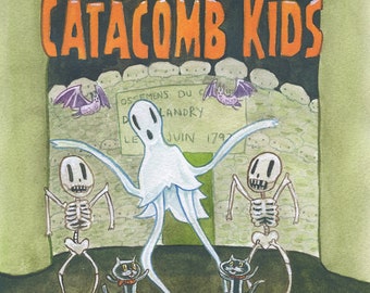 Catacombs - Mab's Drawlloween Club Day 2 - Original