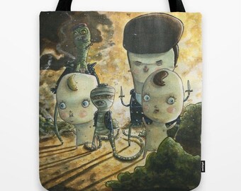 We Come For Your Lunch Money Tote Bag