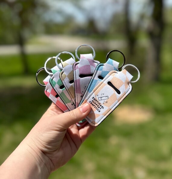 Lip Gloss Neoprene Chapstick Holder Neoprene Chap Stick Or Lip