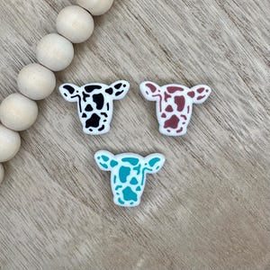 Cows Silicone Focal Beads