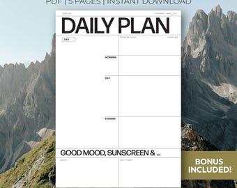 Ultimate Travel Planner Set: Daily, Budget & Trip Prep + 5 Bonus Travel Games