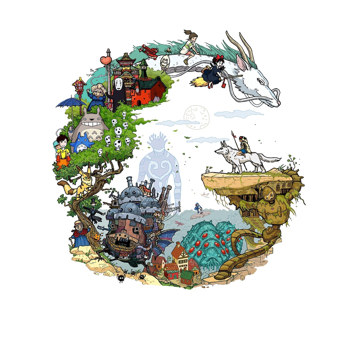 Vintage Ghibli Studio Png, Ponyo Ghibli Studio Png, Ghibli Png, My ...