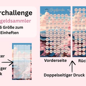 Small Change Collector - Savings Challenge / Digital Savings Challenge to Print / Saving Small Change / A6 PDF / Article 105