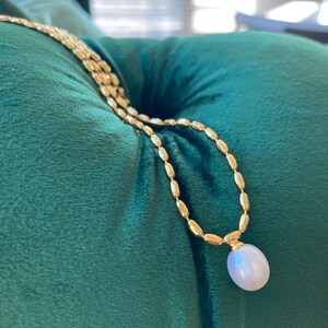 Collana con ciondolo di perle AKOYA