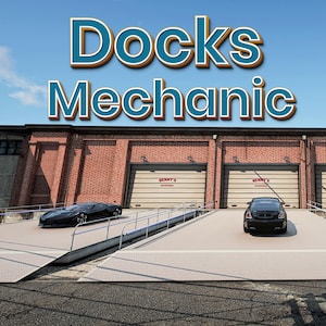 Mécanicien de quais | FiveM l MLO | AutoShop l Intérieur | Benny | Jeu de rôle | Haute qualité